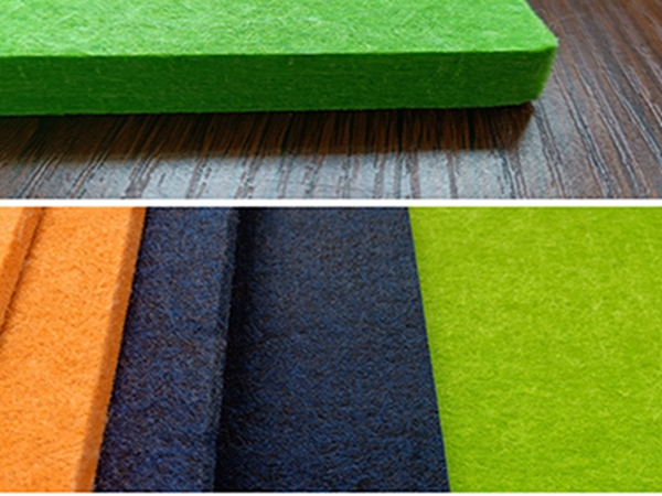 Panneau acoustique en fibre de polyester