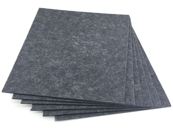 Panneaux insonorisants en fibres de polyester