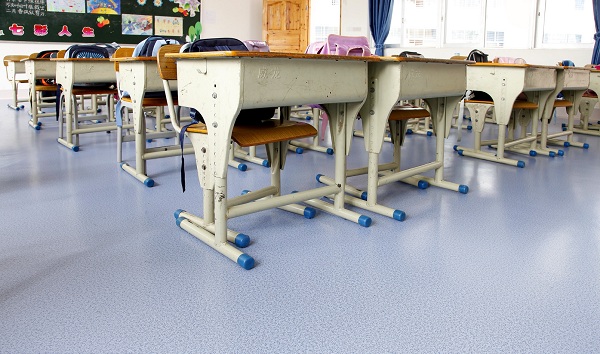 vinyl floor for school