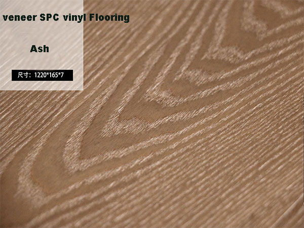 Soild wood composite vinyl flooring