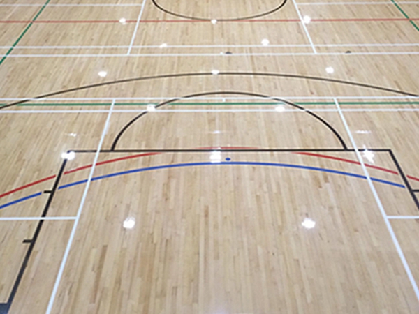 Synthetic gym floor China manufacturer