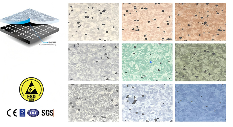 anti static pvc flooring manufacturer