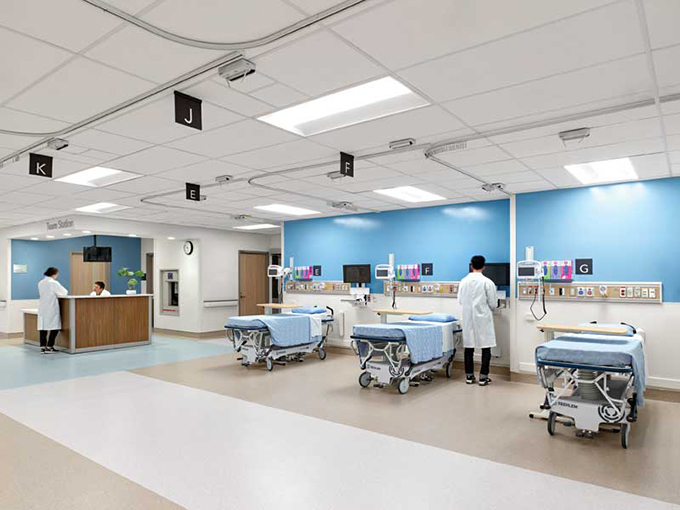 antibacterial hospital flooring